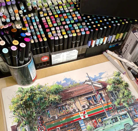 MARCADORES ULTRA TINTA 3G DE 168 PIEZAS