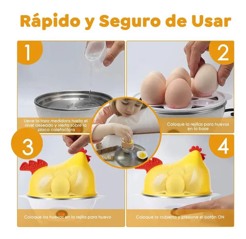 GALLINITA HERVIDORA DE HUEVOS
