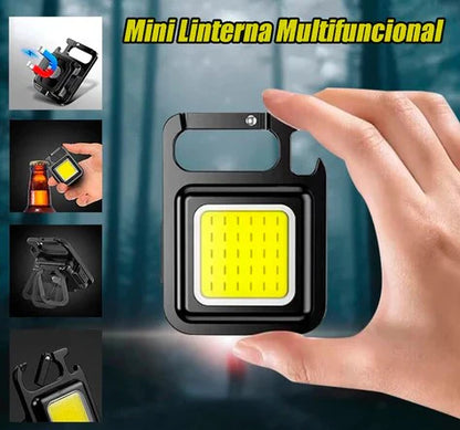 MINI LINTERNA LLAVERO LED MULTIFUNCIONAL